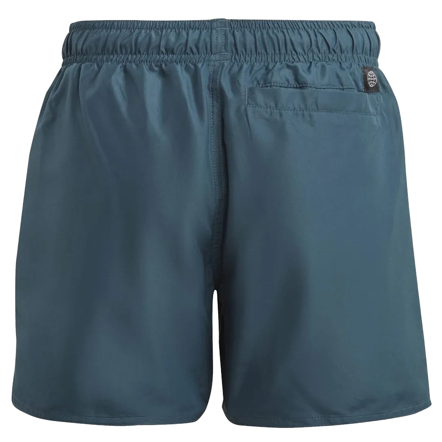 Blue-White - Back - Adidas Boys Classic Badge Sport Swim Shorts