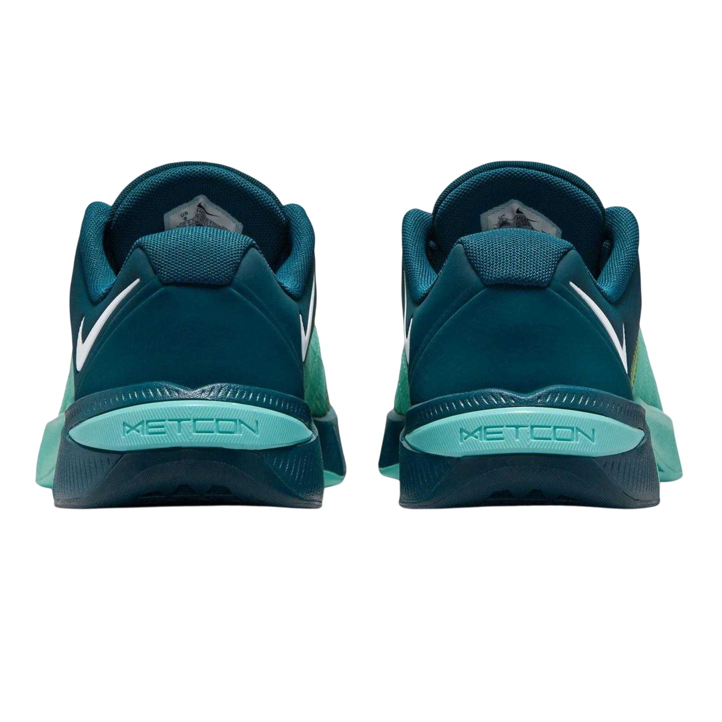 Turquoise-White - Back - Nike Womens-Ladies Metcon 10 Trainers