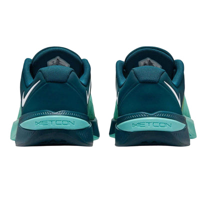 Turquoise-White - Back - Nike Womens-Ladies Metcon 10 Trainers