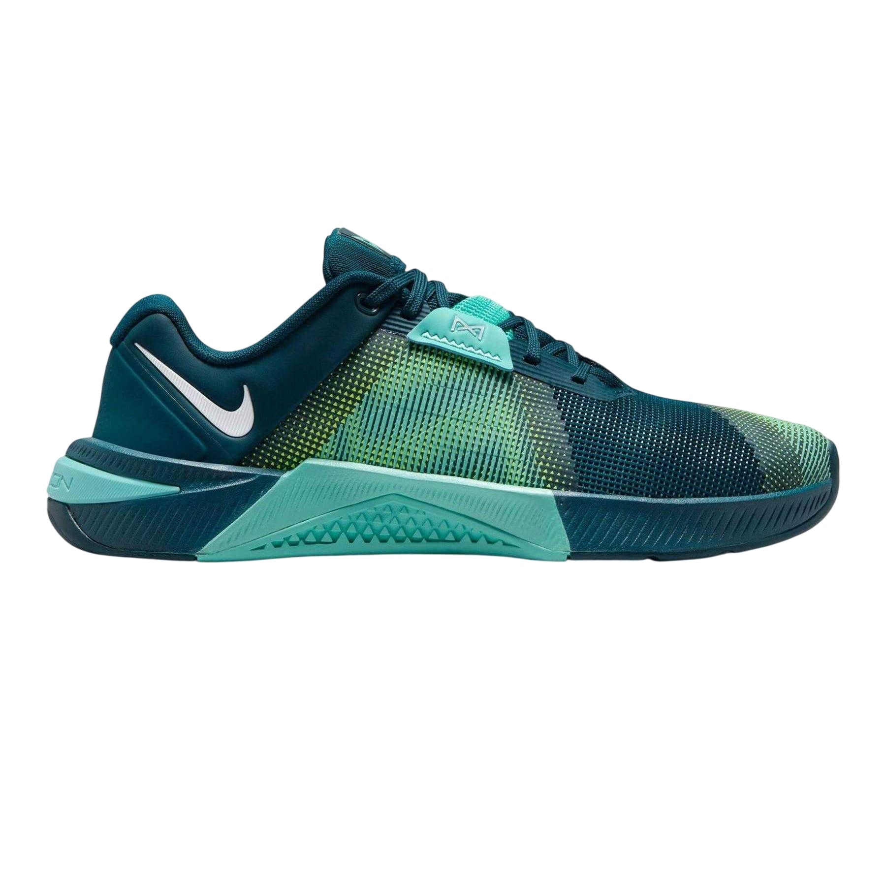 Turquoise-White - Front - Nike Womens-Ladies Metcon 10 Trainers
