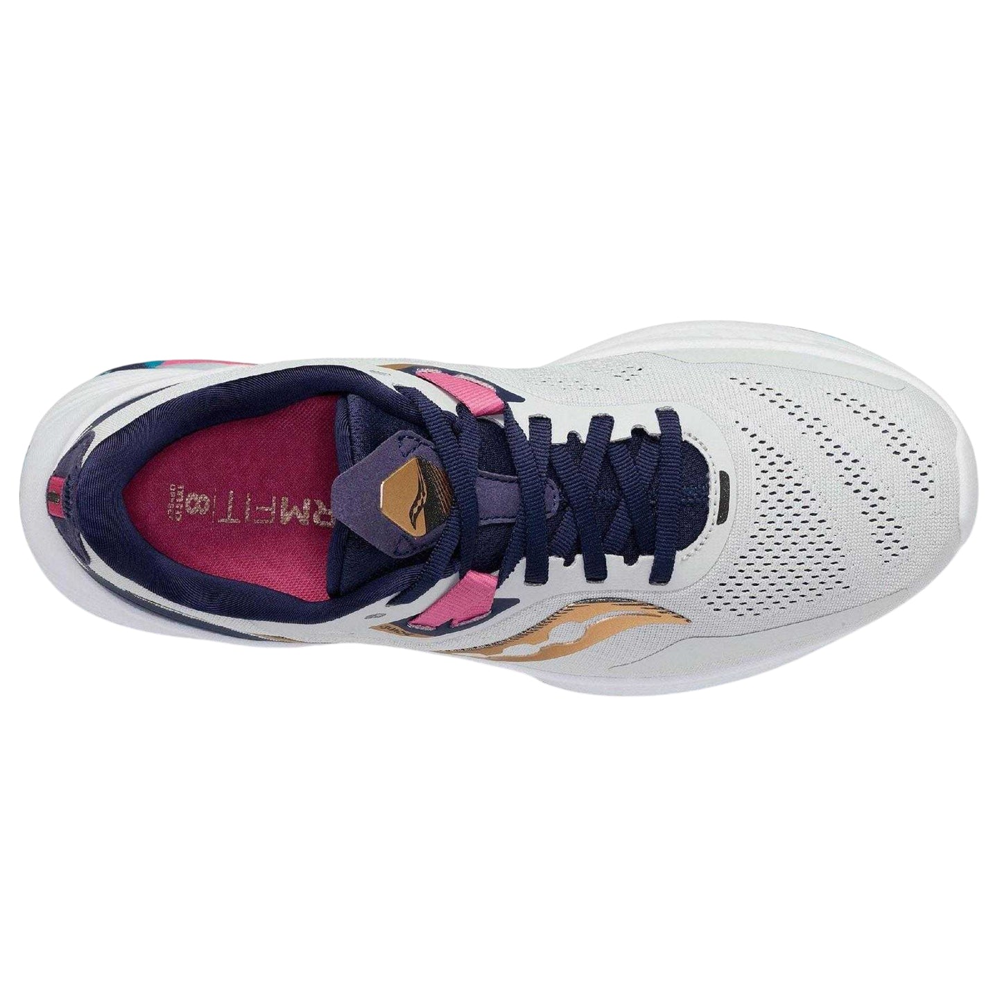 Grey - Lifestyle - Saucony Womens-Ladies Guide 15 Running Shoes
