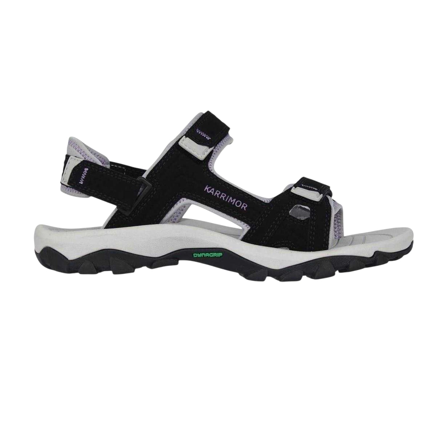 Black - Front - Karrimor Womens-Ladies Antibes Walking Sandals