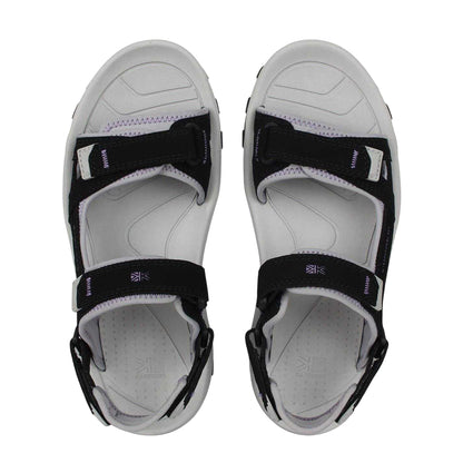 Black - Side - Karrimor Womens-Ladies Antibes Walking Sandals