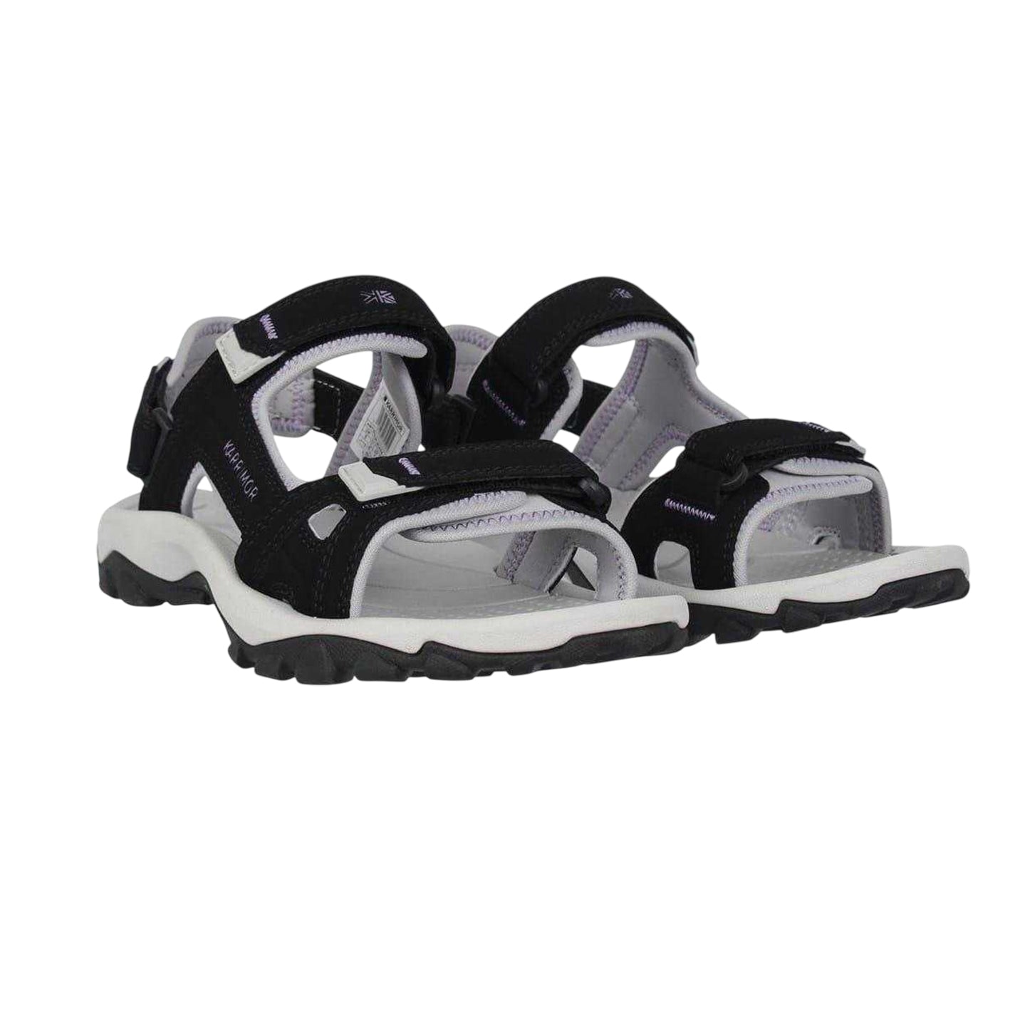 Black - Pack Shot - Karrimor Womens-Ladies Antibes Walking Sandals