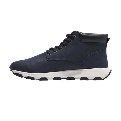 Navy - Lifestyle - Timberland Mens Winsor Park Leather Ortholite Chukka Boots