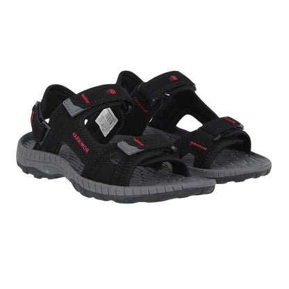 Black - Pack Shot - Karrimor Childrens-Kids Antibes Sandals