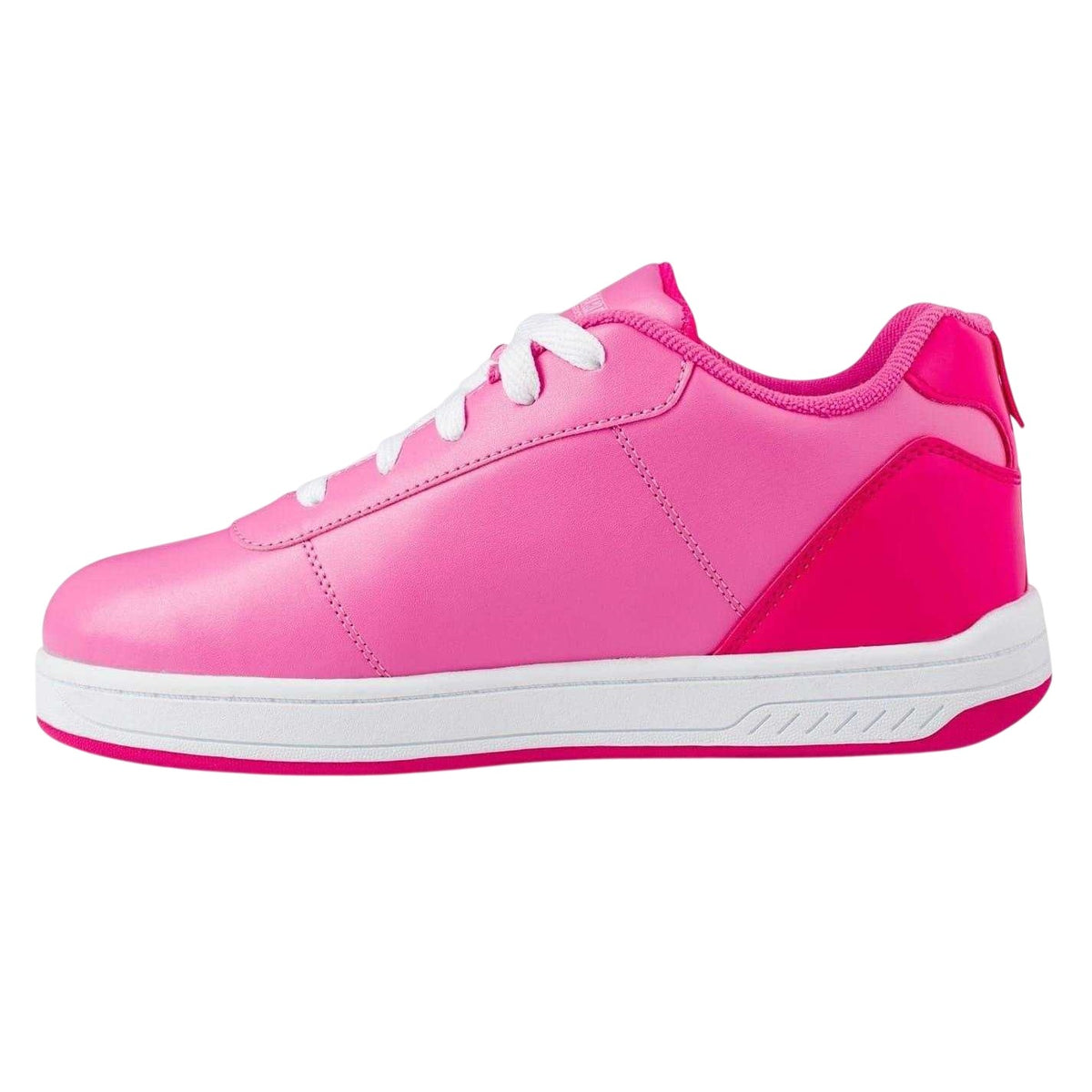 Pink - Side - Sidewalk Sport Girls Wheeled Skate Shoes