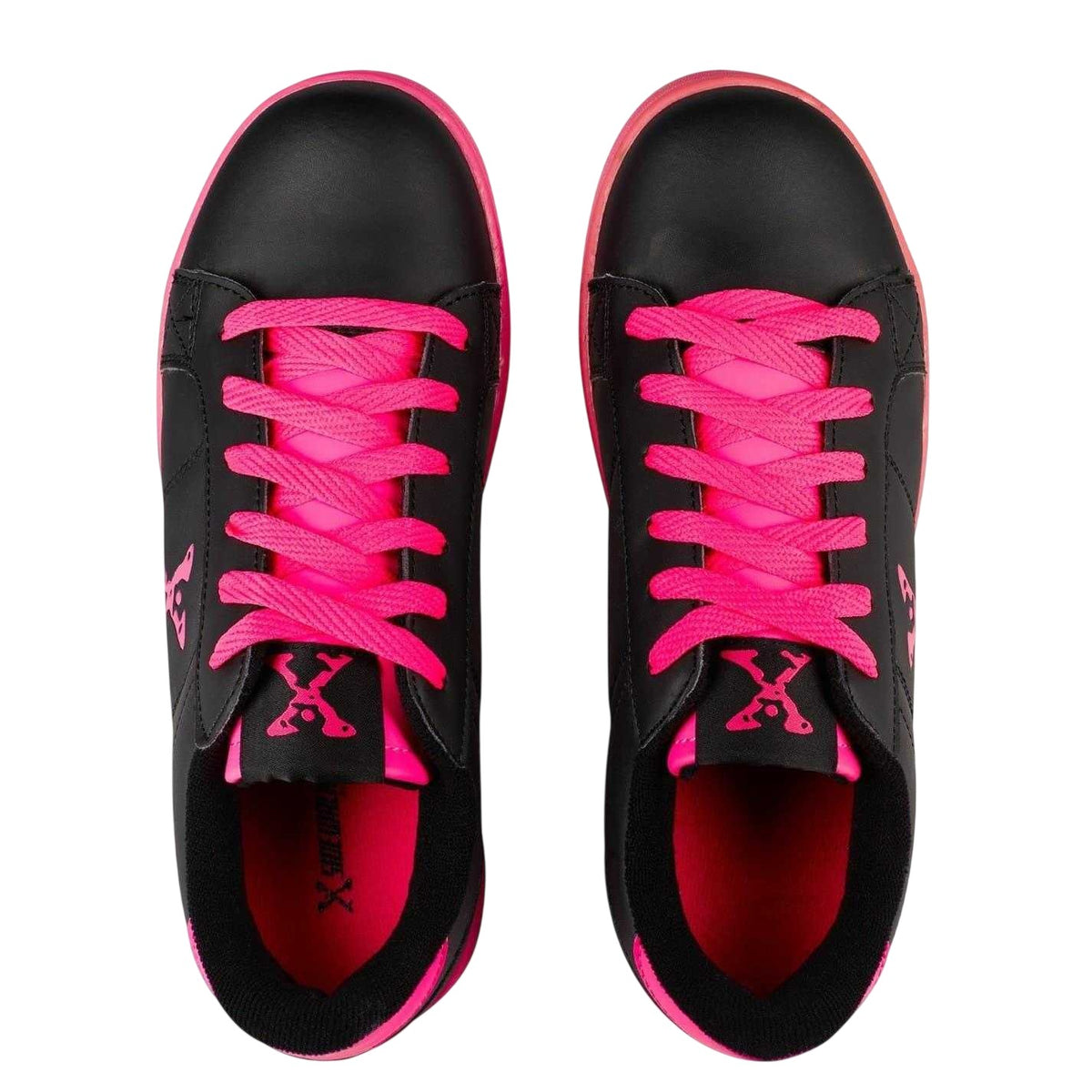 Black-Pink - Lifestyle - Sidewalk Sport Girls Wheeled Skate Shoes