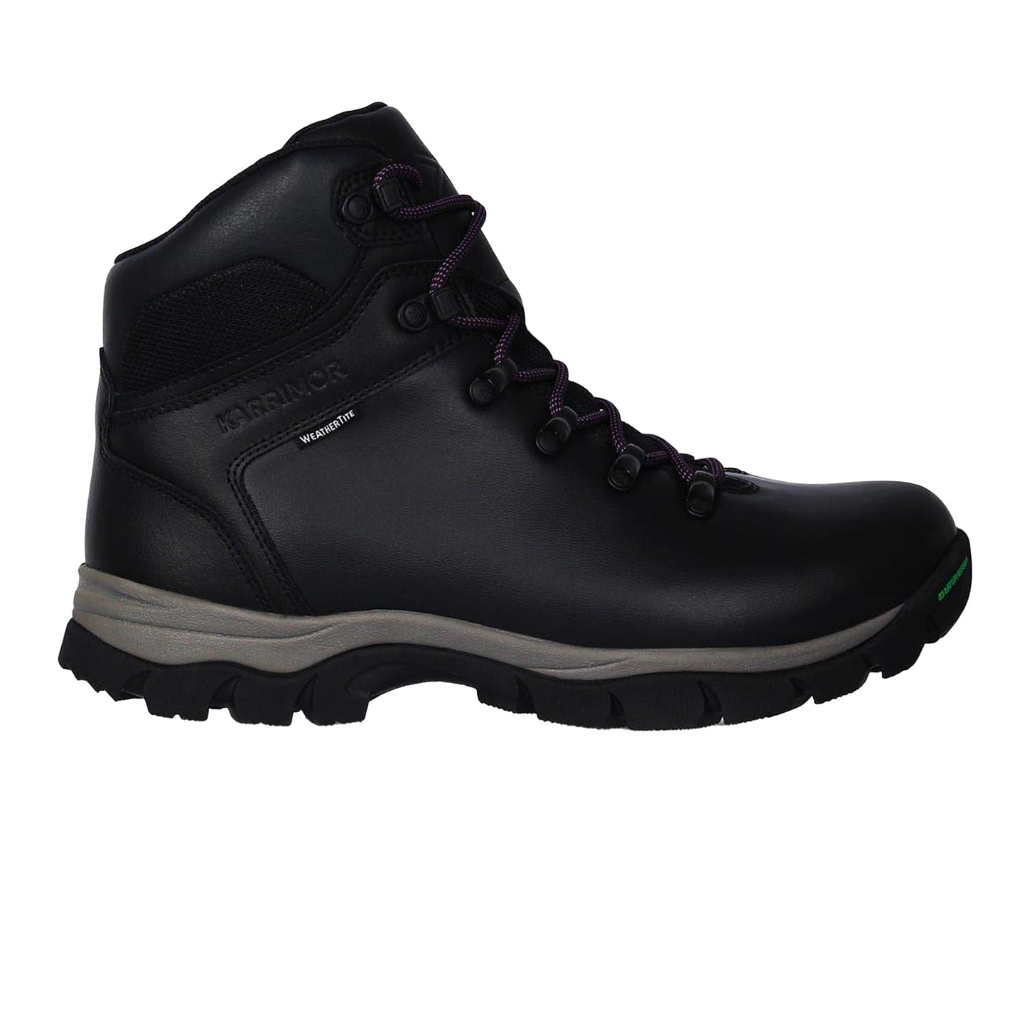 Black - Front - Karrimor Womens-Ladies Skiddaw Walking Boots