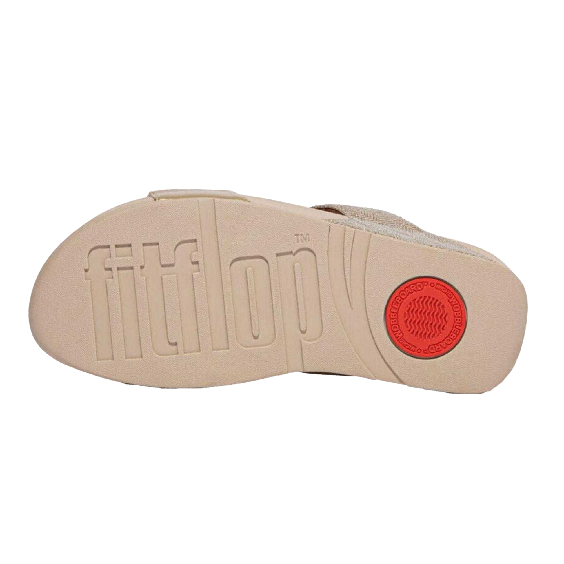 Rose Gold - Lifestyle - FitFlop Womens-Ladies Glitz Double Strap Slides