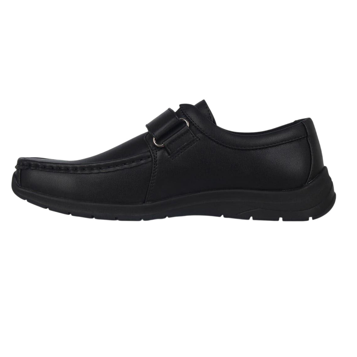 Black - Side - Giorgio Childrens-Kids Bexley Shoes