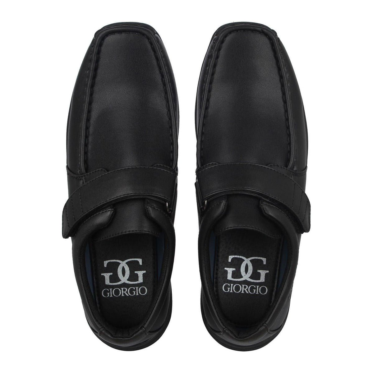 Black - Lifestyle - Giorgio Childrens-Kids Bexley Shoes