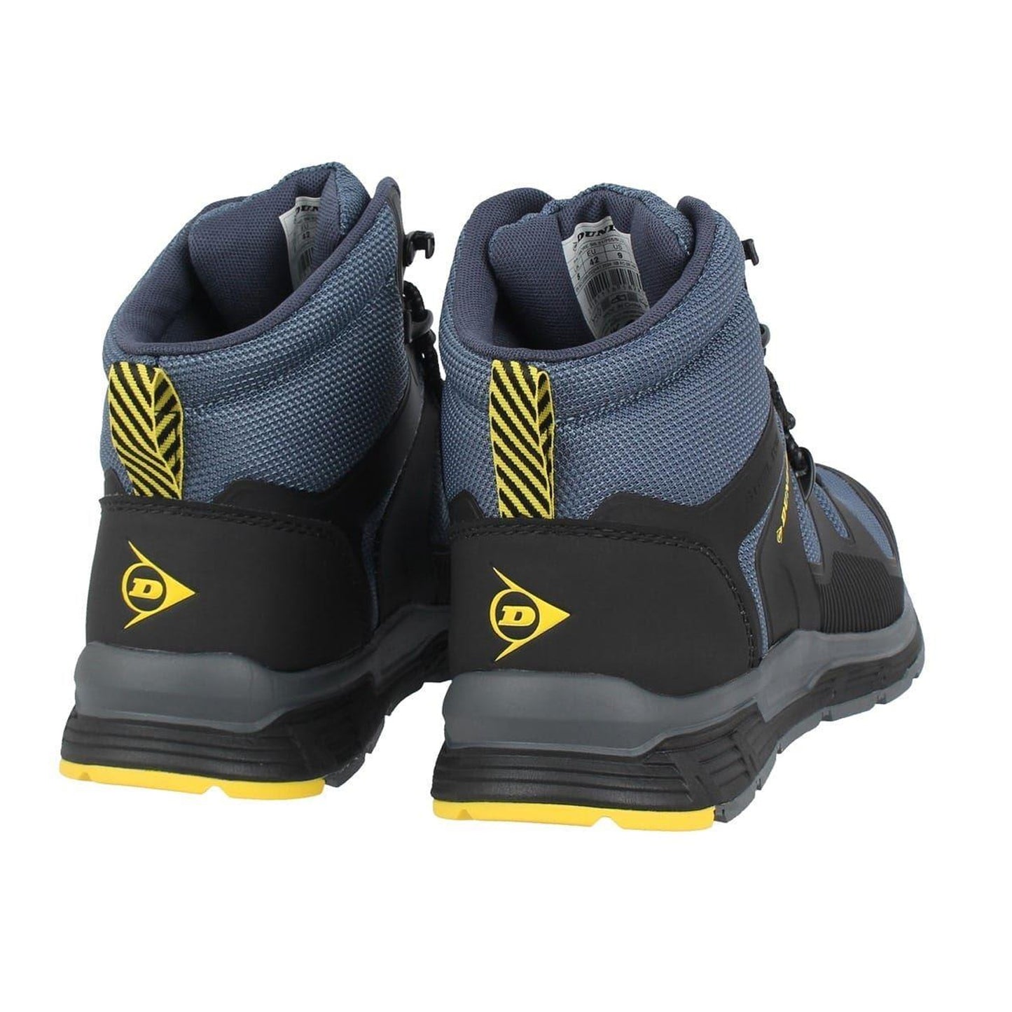 Blue-Black - Back - Dunlop Mens Baltimore Memory Foam Safety Boots