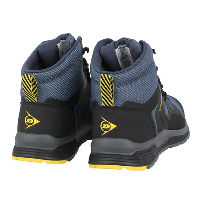 Blue-Black - Back - Dunlop Mens Baltimore Memory Foam Safety Boots