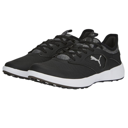 Black-Silver - Lifestyle - Puma Womens-Ladies Ignite Malibu Spikeless Golf Shoes