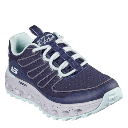 Navy-Blue - Lifestyle - Skechers Womens-Ladies Step At Slip-on Trainers