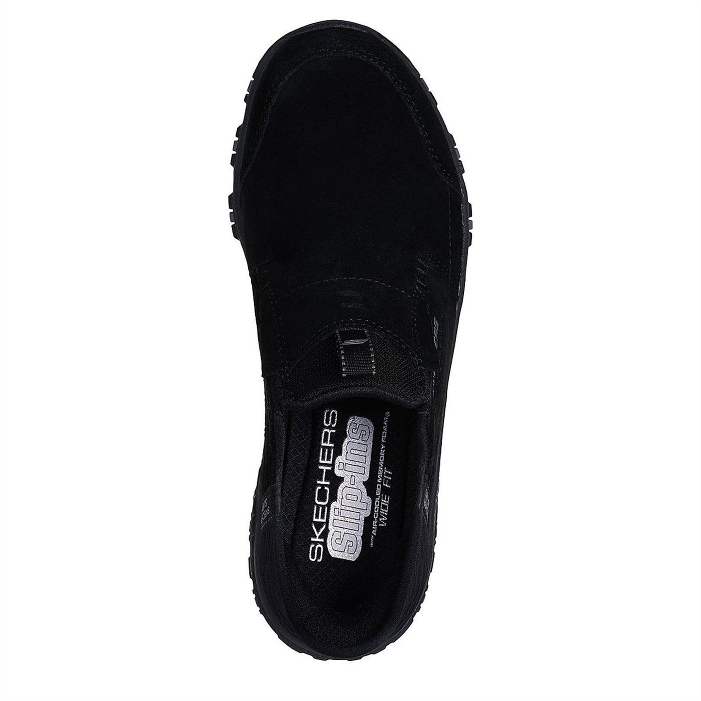 Black - Side - Skechers Womens-Ladies Sunapee Rugged Leather Boots