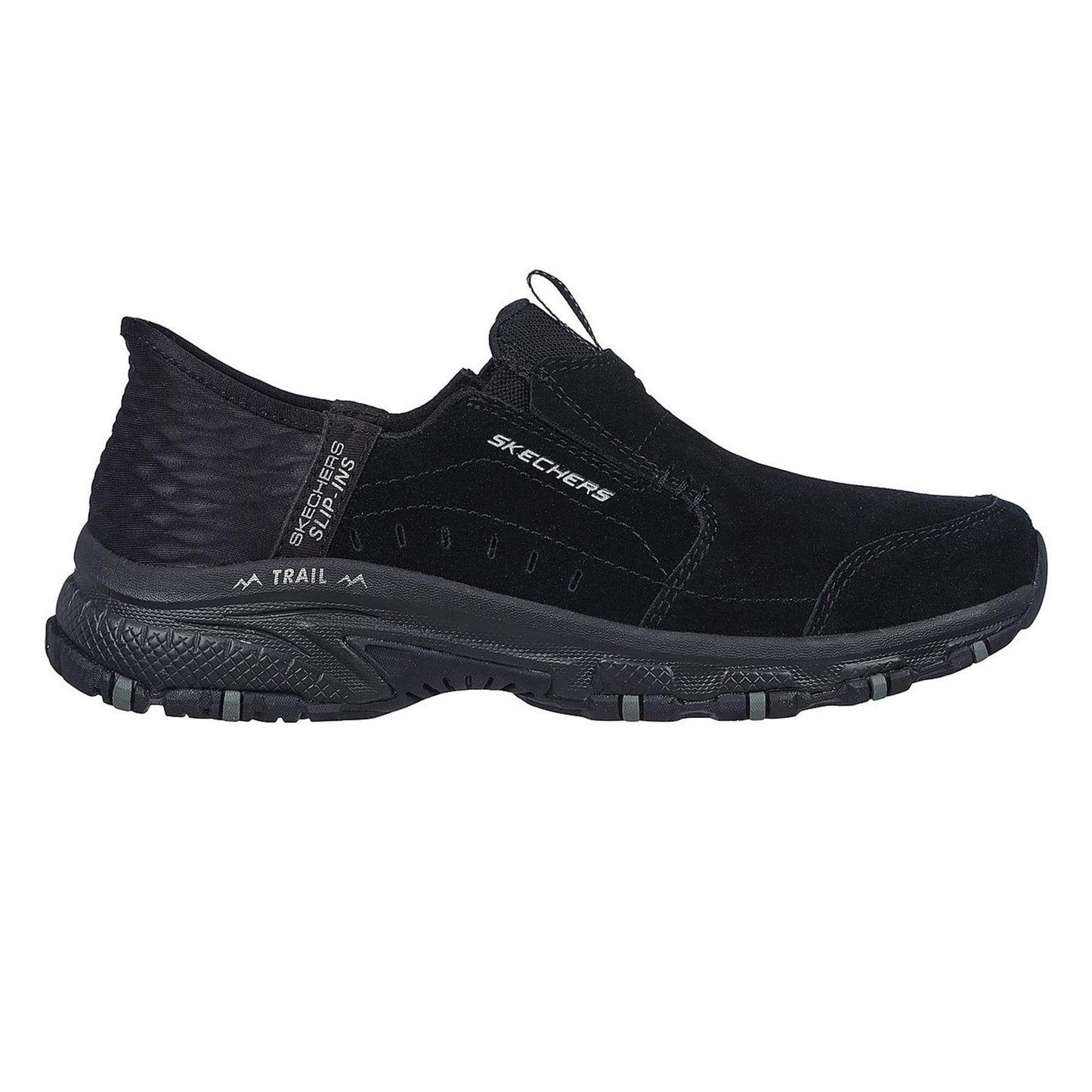 Black - Front - Skechers Womens-Ladies Sunapee Rugged Leather Boots