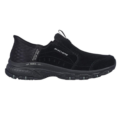 Black - Front - Skechers Womens-Ladies Sunapee Rugged Leather Boots