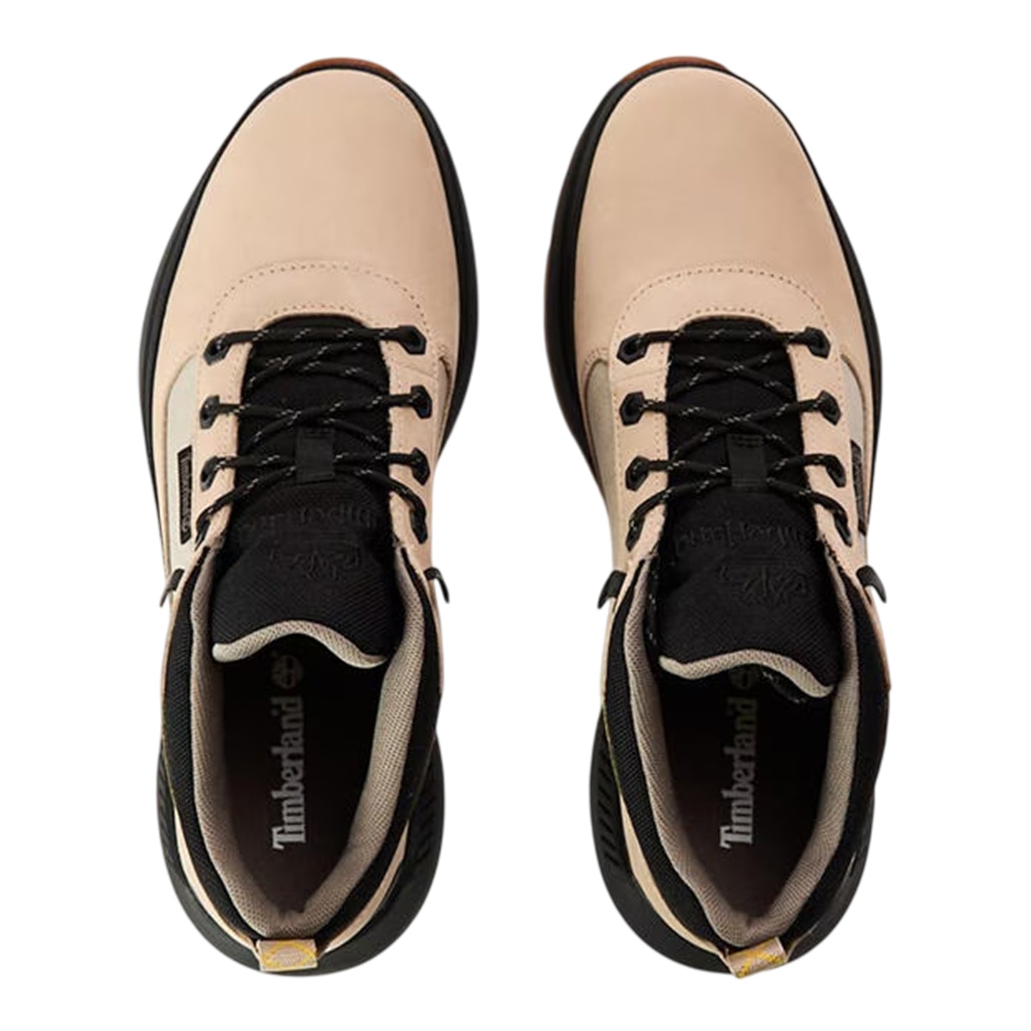 Light Taupe - Side - Timberland Mens Field Trekker Leather Trainers