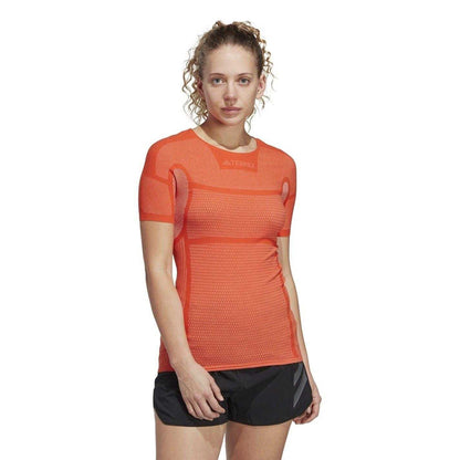 Orange Faded - Lifestyle - Adidas Womens-Ladies Terrex Dynamo Slim T-Shirt