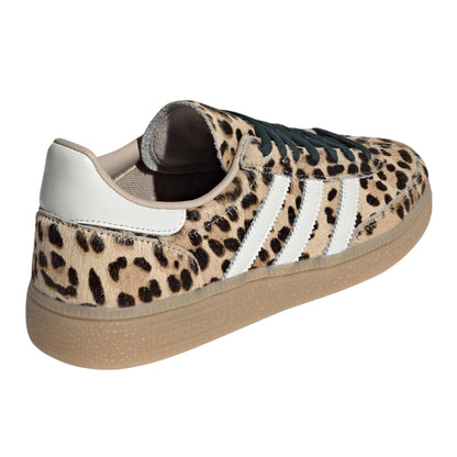 Leopard - Back - Adidas Womens-Ladies Spezial Leopard Print Leather Handball Shoes