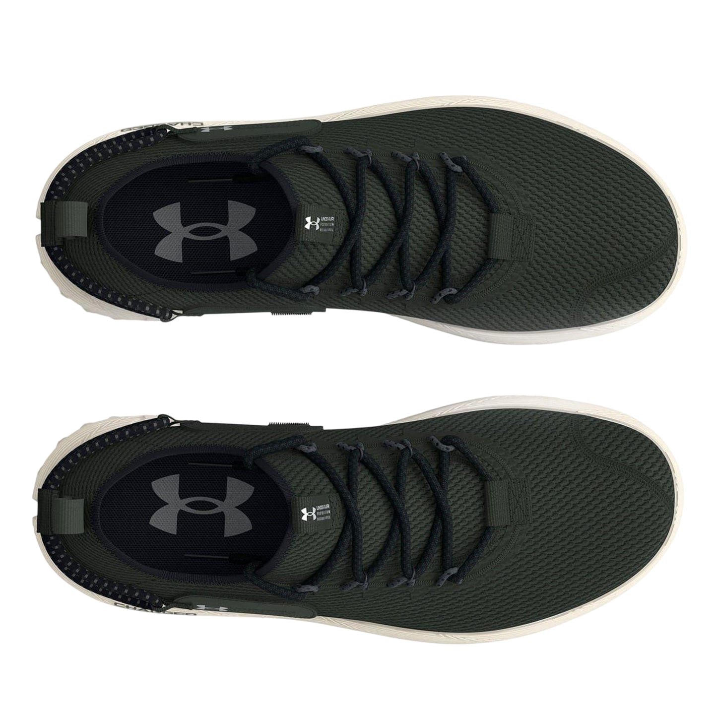 Green - Side - Under Armour Unisex Adult Venture 99 Trainers