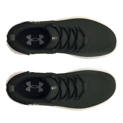 Green - Side - Under Armour Unisex Adult Venture 99 Trainers