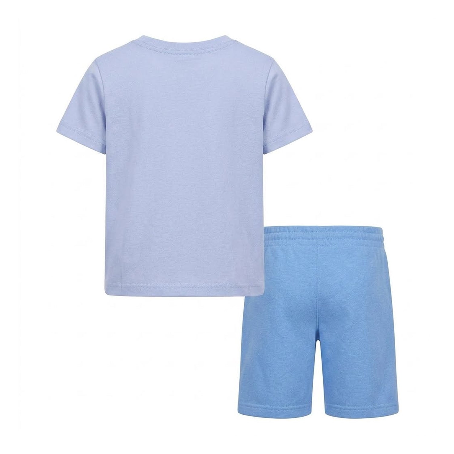 Baltic Blue - Back - Nike Childrens-Kids Futura Graphic Print T-Shirt & Shorts Set