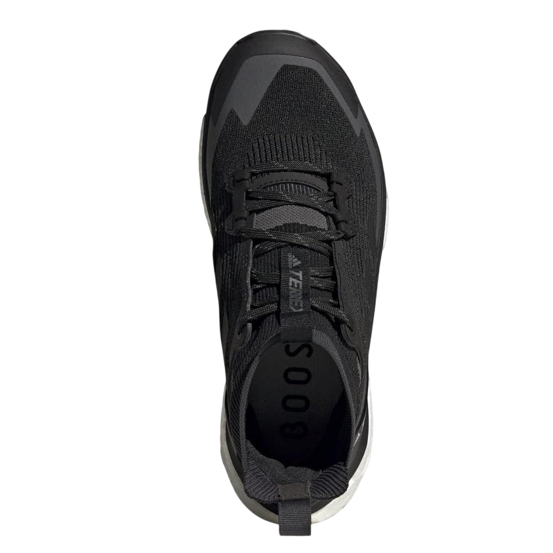 Black-Grey - Side - Adidas Womens-Ladies Terrex Free 2 Hiking Shoes