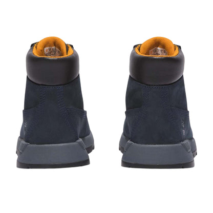 Navy - Back - Timberland Womens-Ladies Killington Trekker Leather Mid Calf Trainers