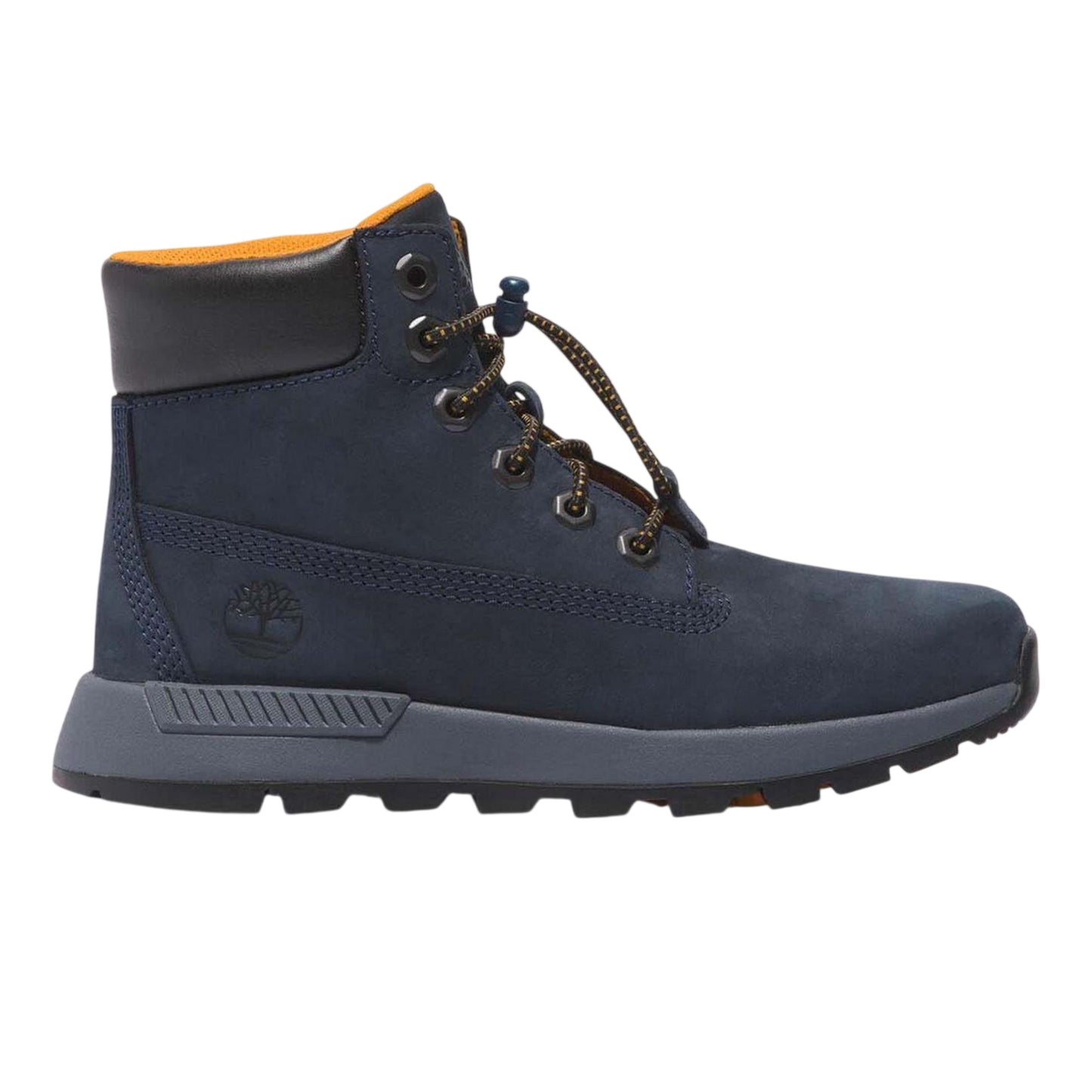 Navy - Front - Timberland Womens-Ladies Killington Trekker Leather Mid Calf Trainers