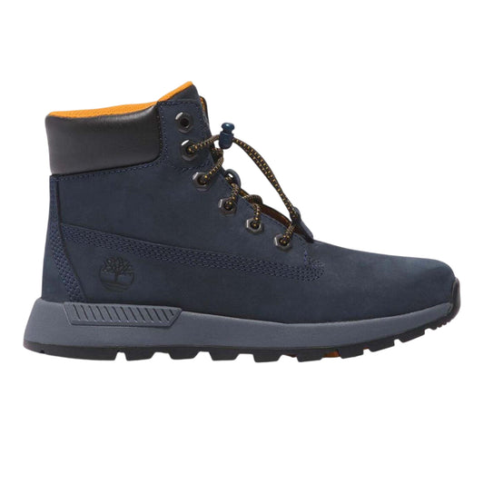 Navy - Front - Timberland Womens-Ladies Killington Trekker Leather Mid Calf Trainers