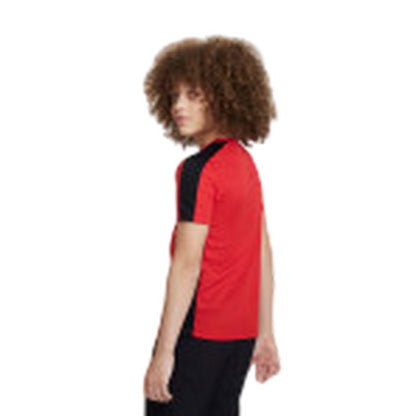 Red-White - Back - Nike Childrens-Kids Academy Swoosh Top