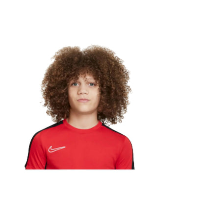 Red-White - Side - Nike Childrens-Kids Academy Swoosh Top