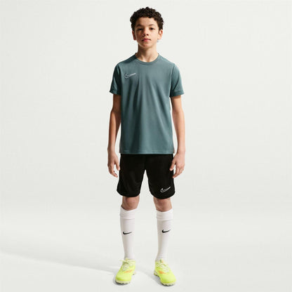 Slate-White - Lifestyle - Nike Childrens-Kids Academy Swoosh Top