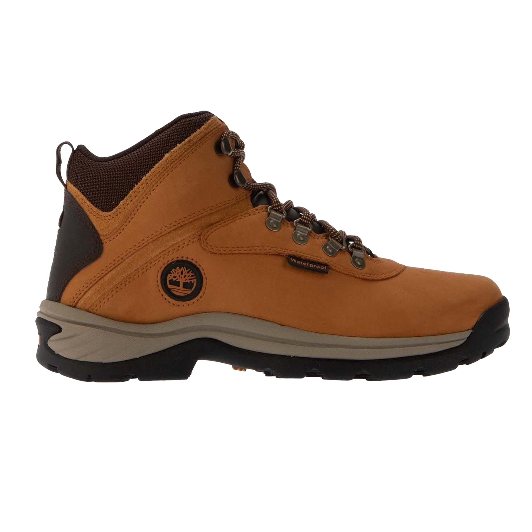 Wheat - Front - Timberland Mens Ledge Leather Waterproof Hiking Boots