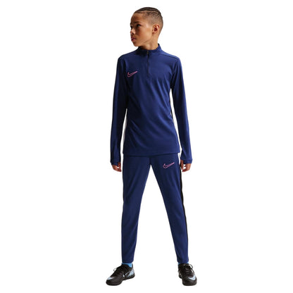 Blue-Pink - Lifestyle - Nike Childrens-Kids Academy Swoosh Drill Top