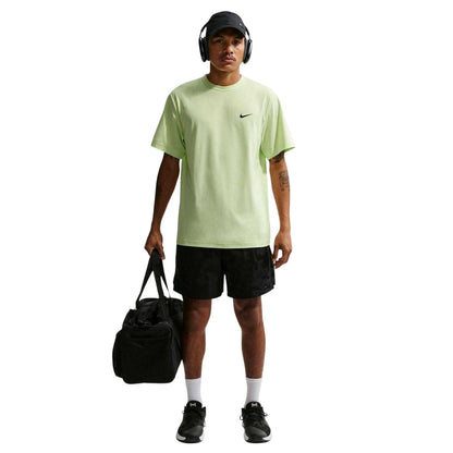 Lime - Lifestyle - Nike Mens Hyverse Swoosh Short-Sleeved T-Shirt
