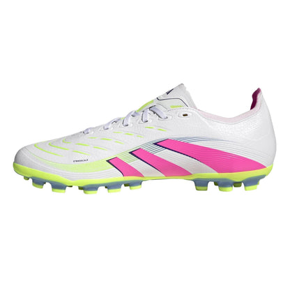 White-Pink-Yellow - Side - Predator Mens Predator League Football Boots