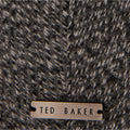 Grey - Side - Ted Baker Beniey Marl Flat Cap