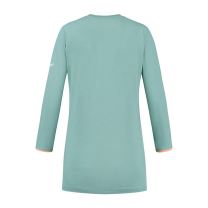 Blue - Back - K-Swiss Womens-Ladies Hypercourt Logo Regular T-Shirt