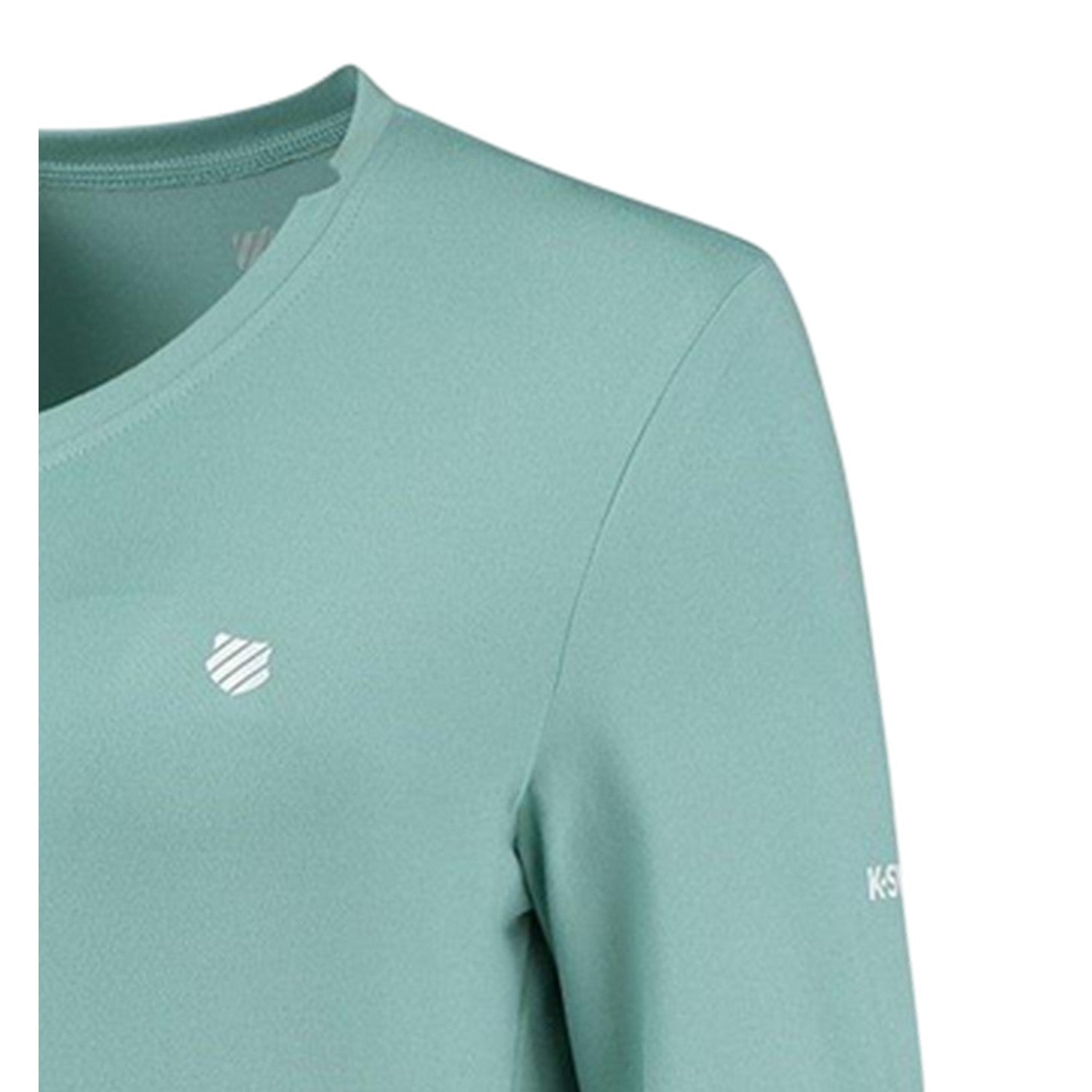 Blue - Lifestyle - K-Swiss Womens-Ladies Hypercourt Logo Regular T-Shirt
