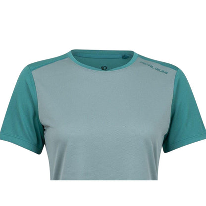 Artic Orange-Teal - Lifestyle - Pearl Izumi Womens-Ladies Summit Colour Block Regular T-Shirt