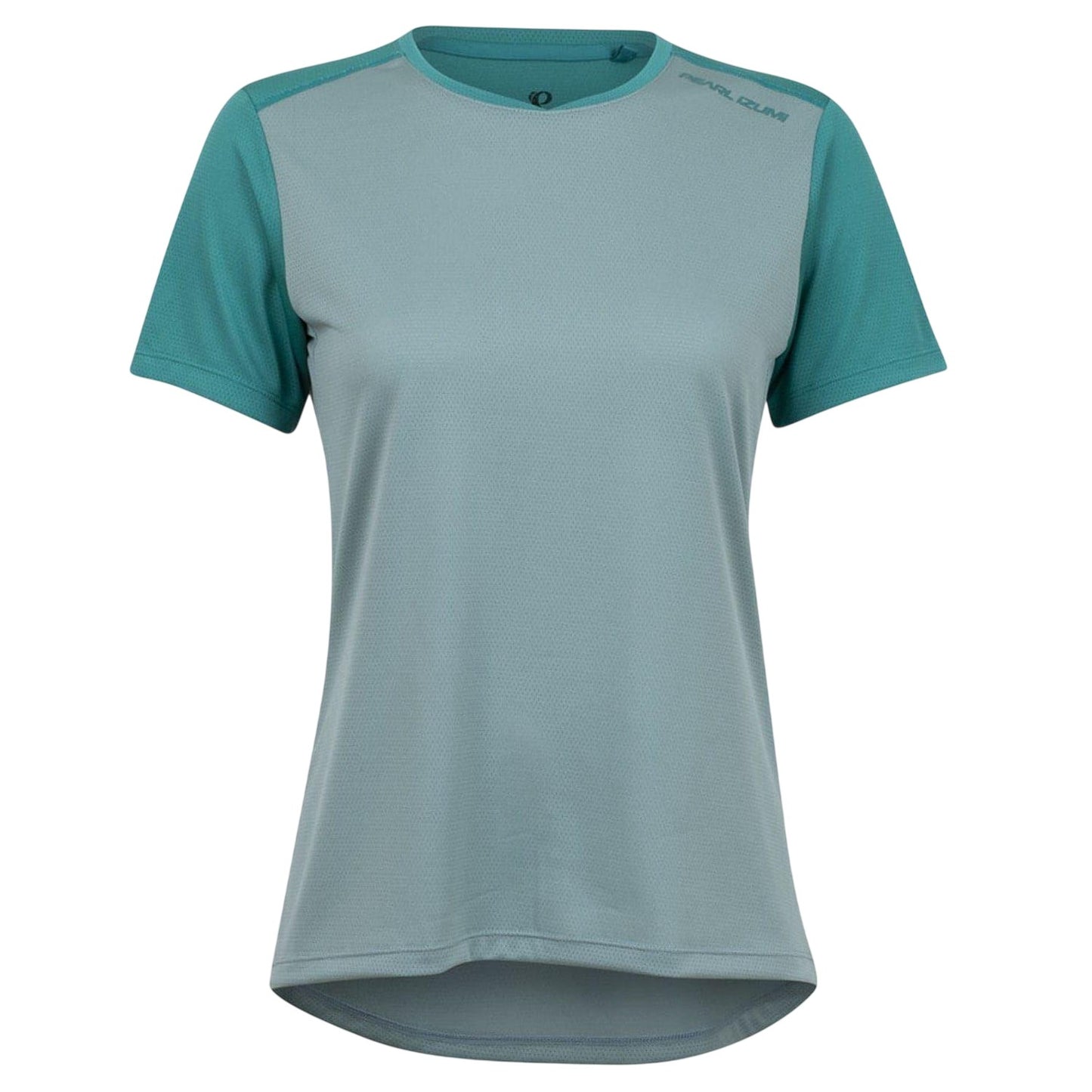 Artic Orange-Teal - Front - Pearl Izumi Womens-Ladies Summit Colour Block Regular T-Shirt