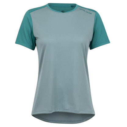 Artic Orange-Teal - Front - Pearl Izumi Womens-Ladies Summit Colour Block Regular T-Shirt