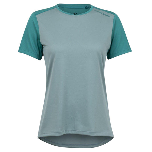 Artic Orange-Teal - Front - Pearl Izumi Womens-Ladies Summit Colour Block Regular T-Shirt