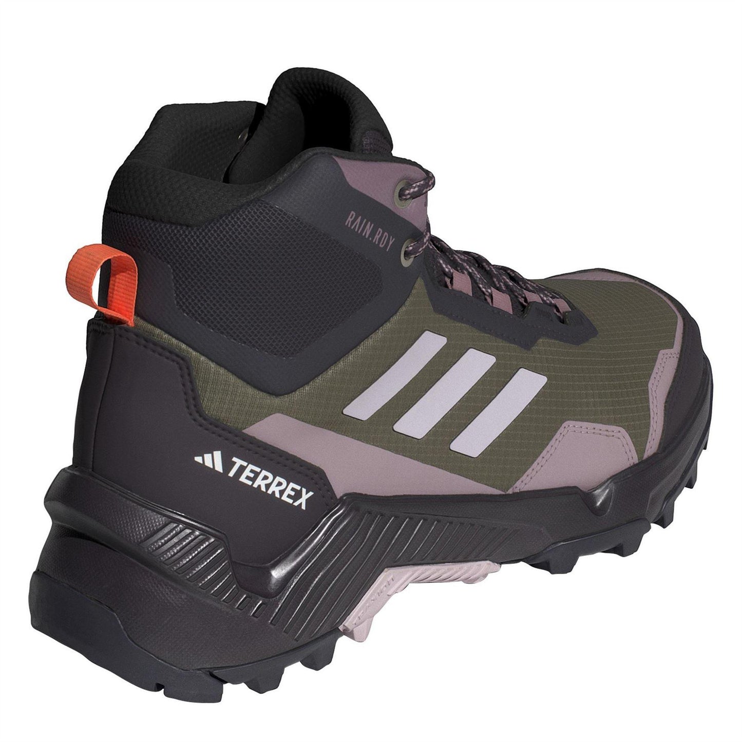 Olive Strata - Back - Adidas Womens-Ladies Eastrail 2.0 Hiking Boots
