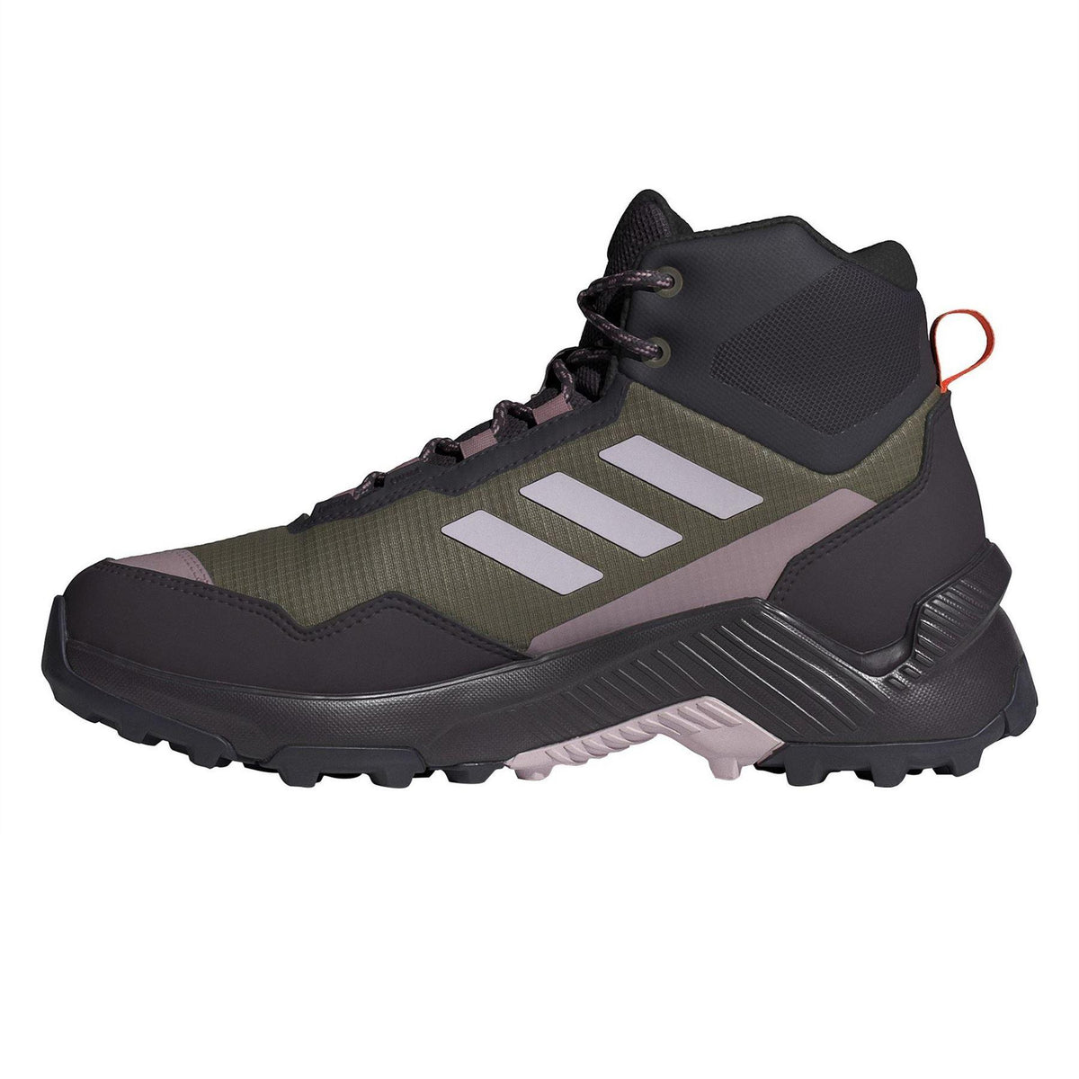 Olive Strata - Side - Adidas Womens-Ladies Eastrail 2.0 Hiking Boots