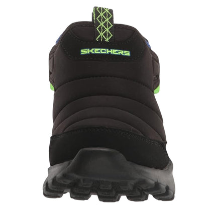 Black-Royal Blue - Side - Skechers Boys Razorflex Trainers
